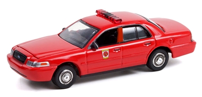 Greenlight Fire & Rescue Series 2 Diecast Vehicle - 2001 Ford Crown Victoria Interceptor (Baltimore FD)