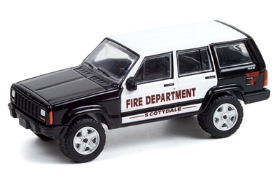 Greenlight Fire & Rescue Series 2 Diecast Vehicle - 2000 Jeep Cherokee (Scottdale PA Fire)