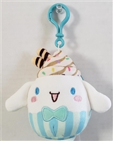 Squishmallow Hello Kitty and Friends  3" Plush Clips- Cinnamaroll