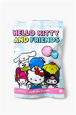 Hello Kitty and Friends Blacklight Style Clip-on Plush - 1 Blind Bag