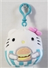 Squishmallow Hello Kitty and Friends Food Truck  3.5" Plush Clips - Hello Kitty