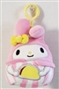 Squishmallow Hello Kitty and Friends Food Truck  3.5" Plush Clips - My Melody