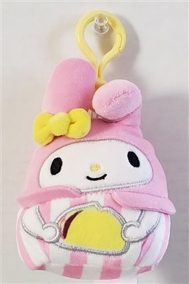 Squishmallow Hello Kitty and Friends Food Truck  3.5" Plush Clips - My Melody