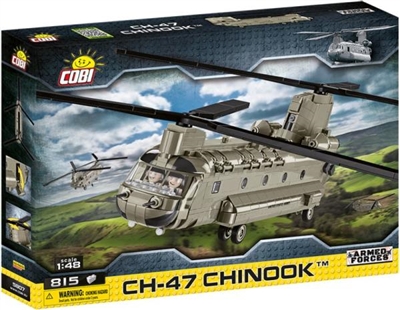 Buildable Chinook Helicopter