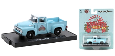 M2 Machines Auto-Drivers Release 91 - Maui & Sons - 1956 Ford F-100 Truck