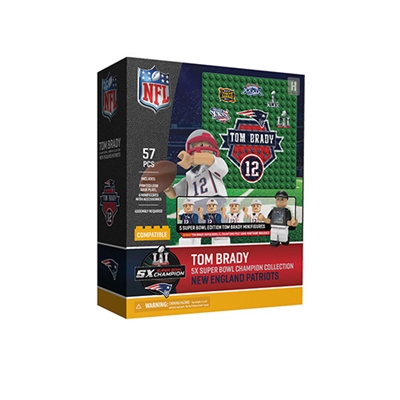 OYO NFL - New England Patriots - Tom Brady 5x Super Bowl Champion (G4)