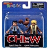 Minimates - Comic Book Heroes - Chew - Agent Tony Chu & Agent John Colby