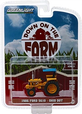 Greenlight Down on the Farm Series 2-1986 Ford 5610 Ohio DOT