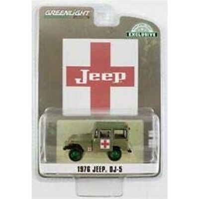 Greenlight - 1976 Jeep Dj-5 - Medical Unit (30051) (Green Machine)