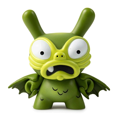 Kidrobot Kaiju Dunny Battle Series - Baby G Green (By Chauskoskis)