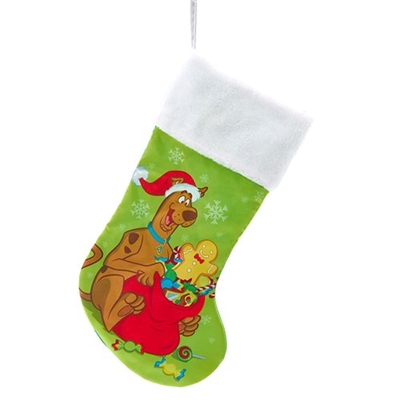 Kurt Adler Holiday 19" Stocking - Scooby-Doo with Presents