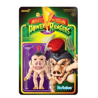 Super 7 ReAction Mighty Morphin Power Rangers - Pudgy Pig
