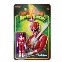 Super 7 ReAction Mighty Morphin Power Rangers - Red Ranger