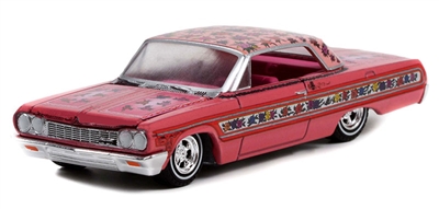 1964 Chevrolet Impala Lowrider (Pink with Roses)