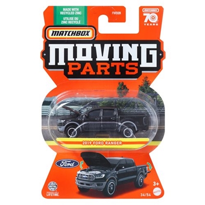 2023 Matchbox Moving Parts Diecast Vehicle -  2019 Ford Ranger