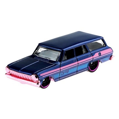 Hot Wheels 2022 Pearl and Chrome Series - '64 Chevy Nova Wagon  (5/5)