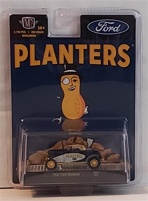 M2 Machines Hobby Exclusive Planters Peanuts - 1932 Ford Roadster (Chase)