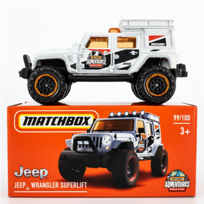 2022 Matchbox Power Grabs Wave 6  - Jeep Wrangler Superlift  (99/100)