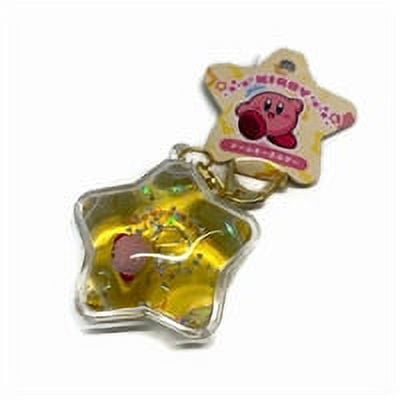 Kirby Puka Puka Star Water Keychain - Warp Star