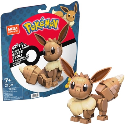 Mega Construx Pokemon Build and Show Construction Set - Eevee