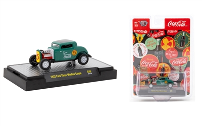 M2 Machines Coca-Cola Release A40 - â€‹â€‹1932 Ford Three Window Coupe