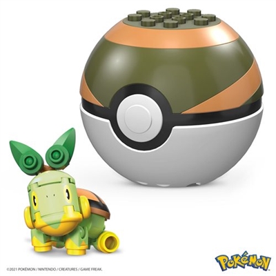 Mega Construx Pokemon Poke Ball Series 15 - Turtwig