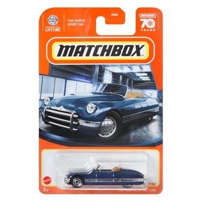 2023 Matchbox Diecast Vehicles - 1949 Kurtis Sport Car  (46/100)