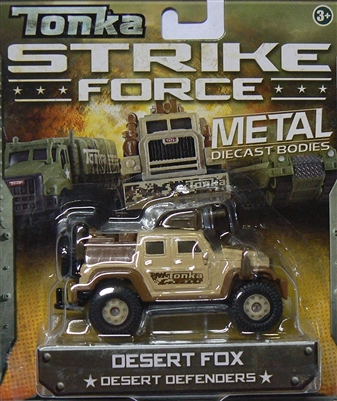 Tonka Metal Diecast Bodies - Strike Force - Desert Fox