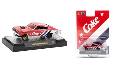 M2 Machines Coca-Cola Release A43 - 1966 Dodge Charger Gasser