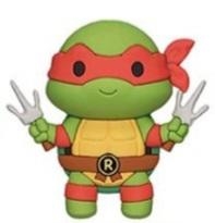 Monogram Retro Teenage Mutant Ninja Turtles Series 3  3D Foam Bag Clip - Raphael