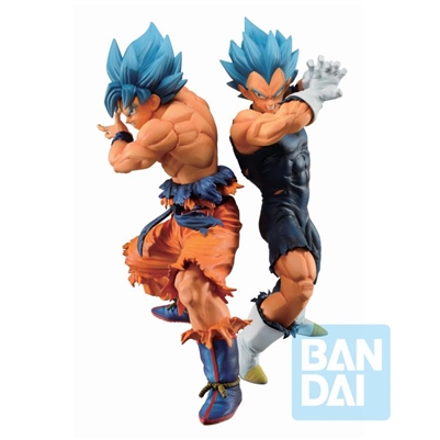 Bandai Dragon Ball Ichibansho Masterlise Figure - Son Goku & Vegeta (Vs Omnibus Super)