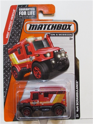 Matchbox - Heroic Rescue 4x4 Scrambulance