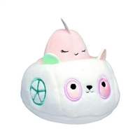 Squishmallow Squishville Vehicles - Evie the Narwhal