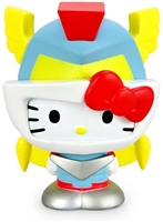 Kidrobot Hello Kitty Kaiju - Mechazoar Knight (Yellow)