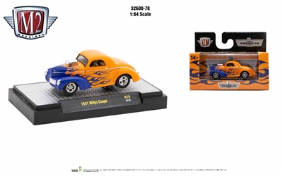 M2 Machines Detroit Muscle R78 - 1941 Willys Coupe