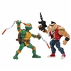 Teenage Mutant Ninja Turtles Classic Action Figure 2 Pack - Michelangelo vs. Bebop