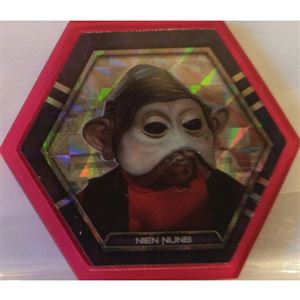 Star Wars Galactic Connexions - Nien Nunb - Lightsaber Red/Pattern Holographic Foil - Ultra Rare