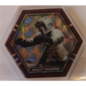 Star Wars Galactic Connexions - Scout Trooper - Clear/Pattern Holographic Foil - Rare