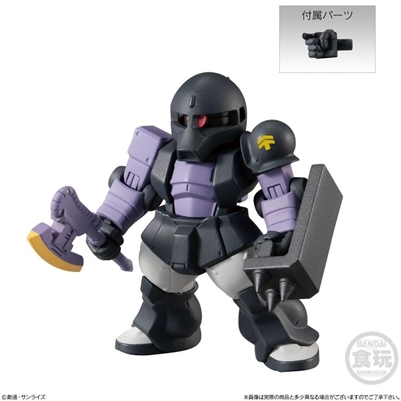 Bandai Gundam Converge #21 Mobile Suit Gundam - Zaku I (Black Tri-Stars Type)  (252)