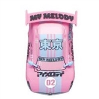 Monogram Hello Kitty and Friends S3  3D Foam Bag Clip - My Melody Race Car