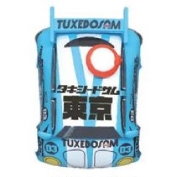Monogram Hello Kitty and Friends S3  3D Foam Bag Clip - Tuxedo Sam Race car