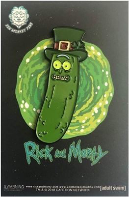 Pickle St Patrick Rick - Rick and Morty Pin!