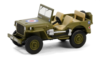 Greenlight Collectibles Battalion 64 Series 4 - 1942 Willy's MB Jeep - British Army Command Car