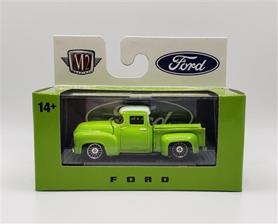 M2 Machines Detroit Muscle Release 97 - 1956 Ford F-100 Custom Pickup Truck
