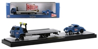 M2 Machines Auto-Haulers Release 46 - 1970 Dodge L600 and 1941 Wills Coupe Gasser (Holley)