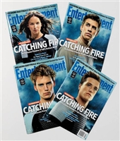 Set of 4- "Catching Fire" Entertainment Weekly Magazines