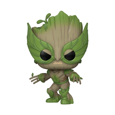 Funko POP! We Are Groot! - Groot as Wolverine