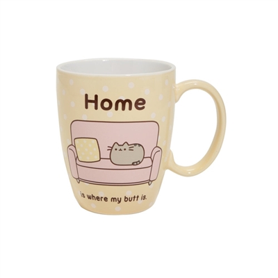 Enesco - Pusheen Mug  "Home is Where My Butt is"