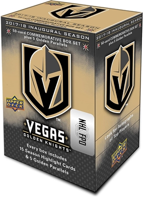 2017-18 Inaugural Season 55 Card Commemorative Set - Vegas Golden Knights