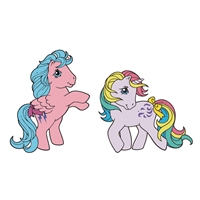 Icon Heroes My Little Pony Collectible Enamel Pin Set - Firefly and Windy